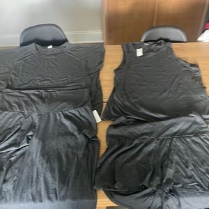 NWT old navy maternity pajamas L